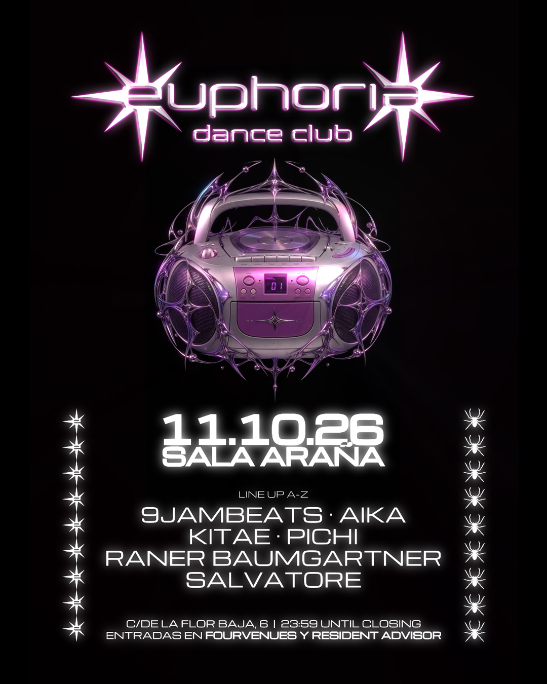 EUPHORIA BACK TO MADRIZ