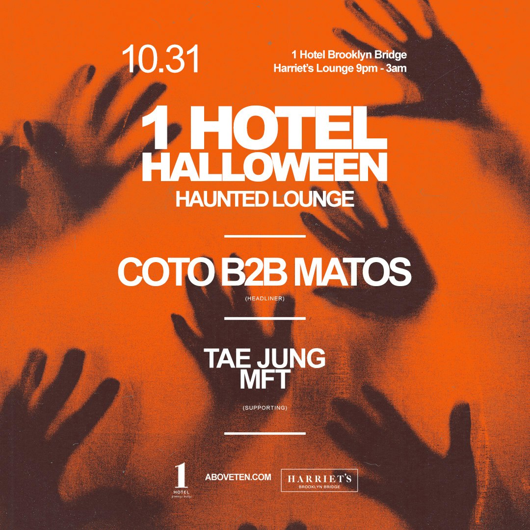1 Hotel Haunted Lounge Halloween 10/31