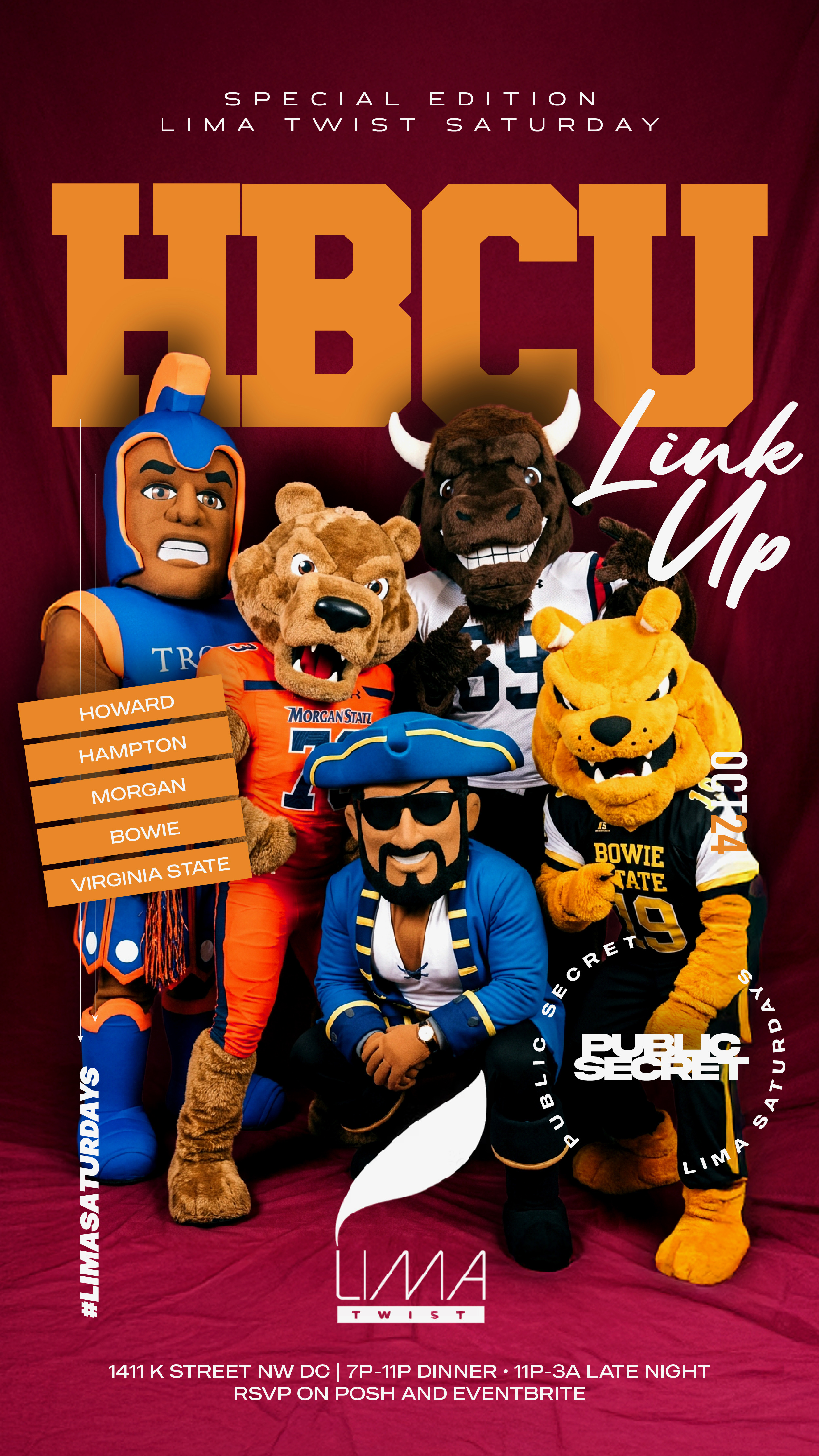 Public Secret Saturdays | HBCU link up