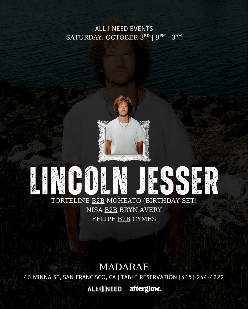 LINCOLN JESSER (Melodic House) at MadaRae