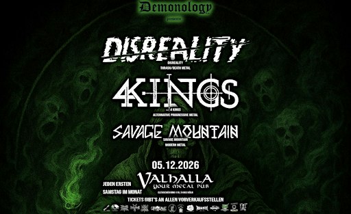 Demonology: Disreality + 4 Kings + Savage Mountain