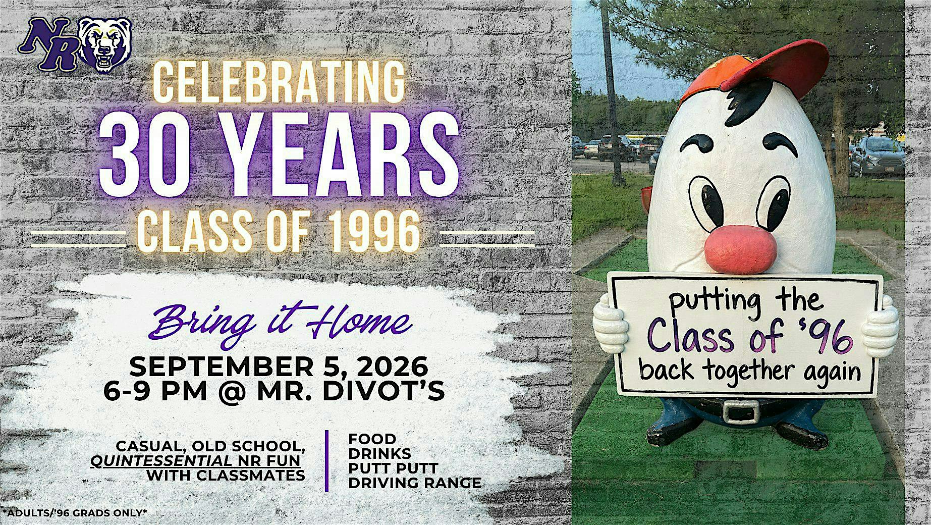 30th Reunion: North Royalton High School Class of 1996