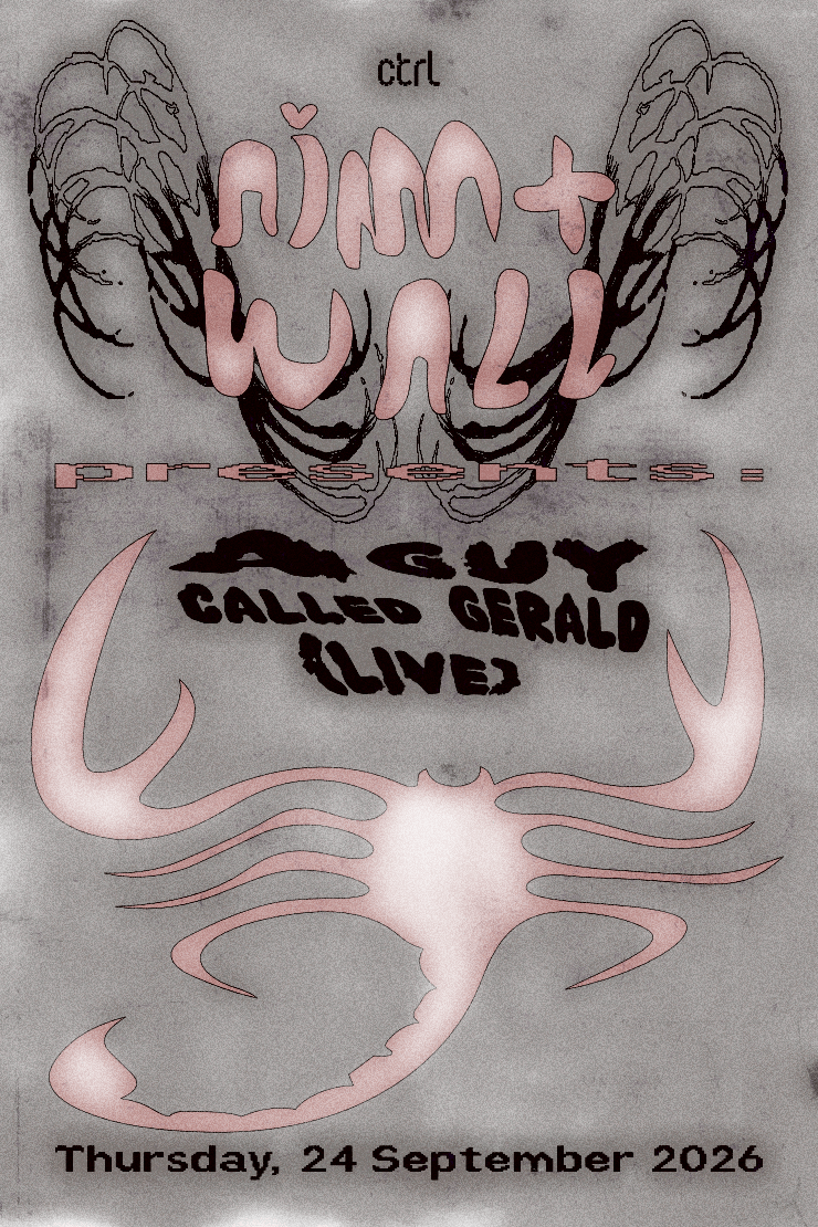 ctrl x aim+wall present: A Guy Called Gerald [UK][LIVE]