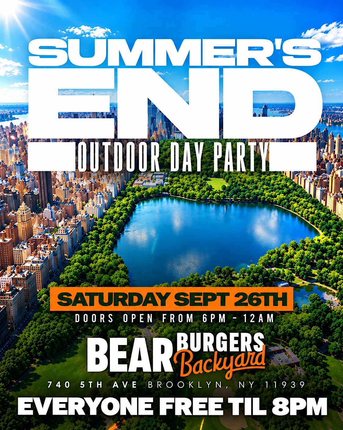 “SUMMER’S END” OUTDOOR DAY PARTY