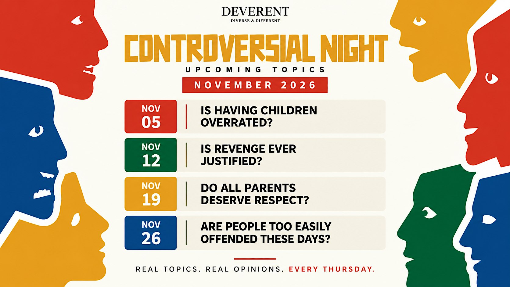 Controversial Night | Real Topics, Real Opinions | Shanghai