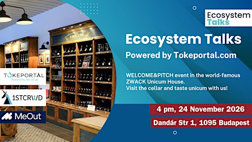 WELCOME&PITCH event in the world-famous ZWACK Unicum House
