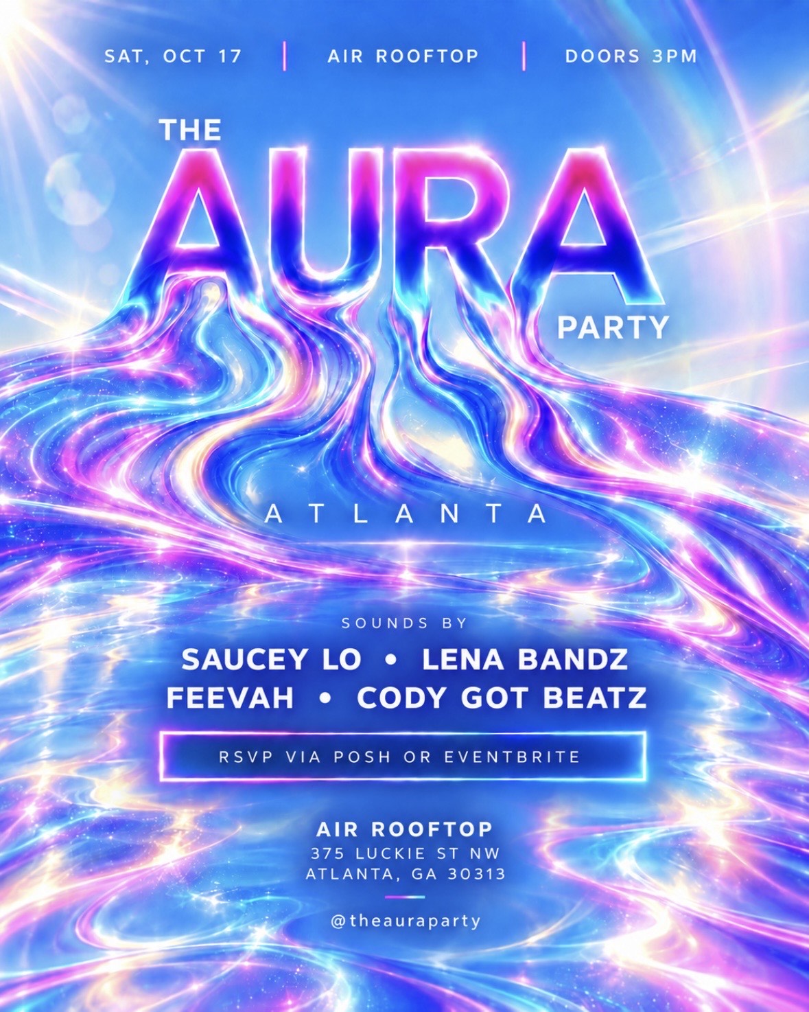 The Aura Party: ATL Rooftop Edition