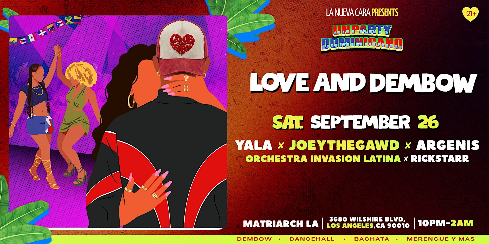 Love & Dembow - September 26 (21+)