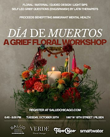 Salud's "Día De Muertos" A Grief Floral Workshop