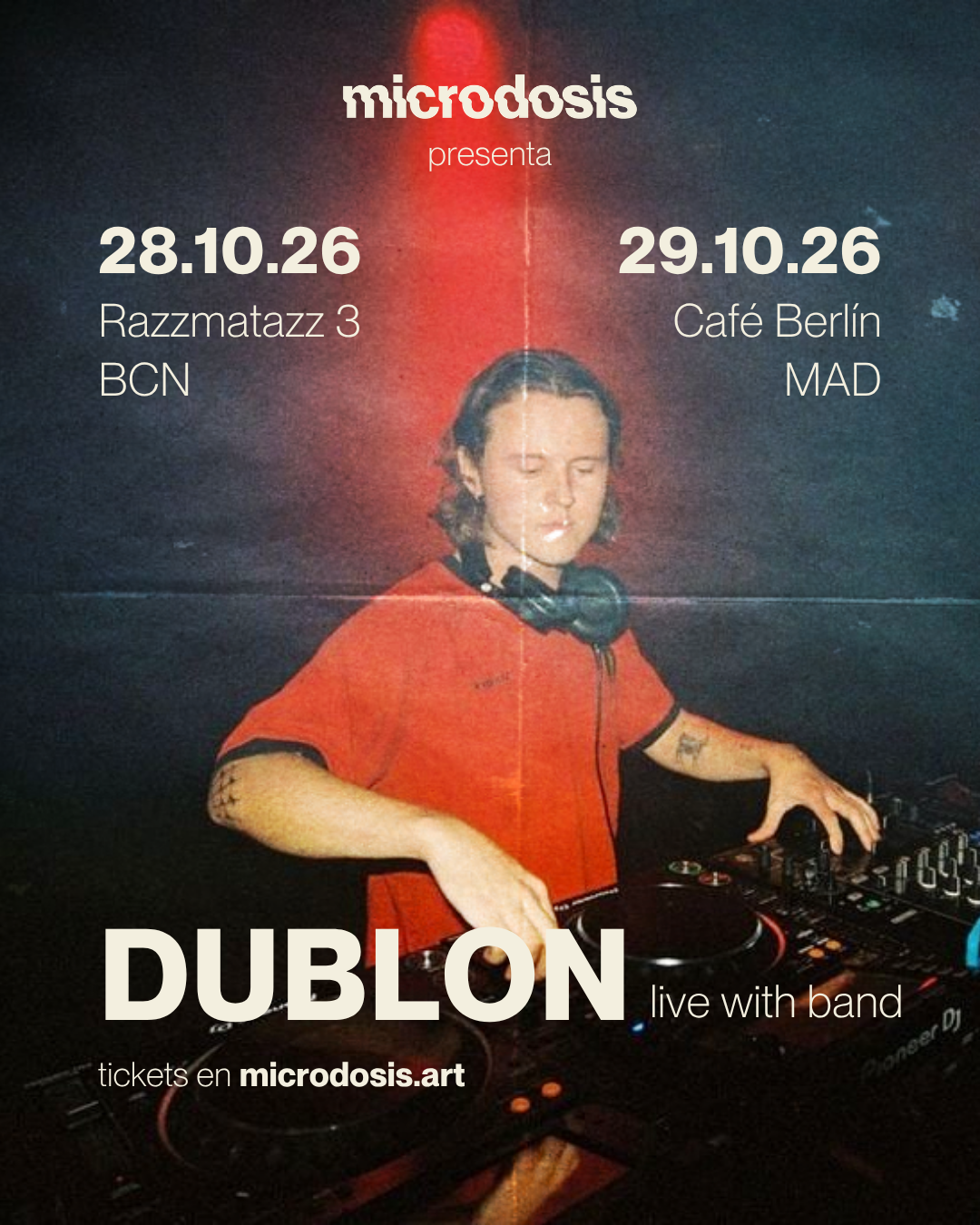 Dublon (live with band) en microdosis - Café Berlín, Madrid