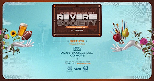 Reverie Society : Sunday 9/6/26 - Viva La Soul!