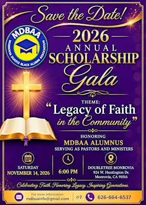 2026 MDBAA Scholarship Gala