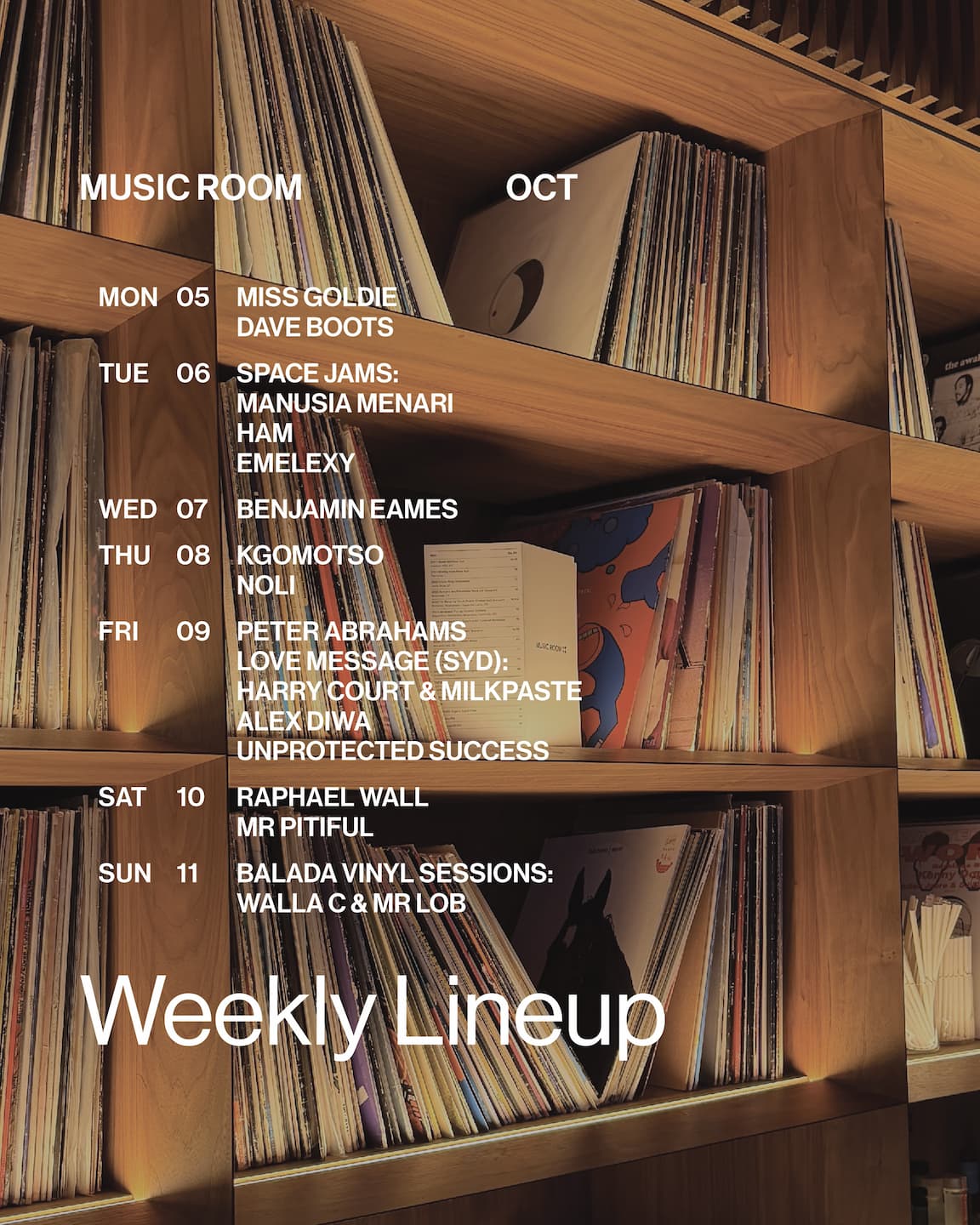 Balada Vinyl Sessions: Walla C & Mr Lob