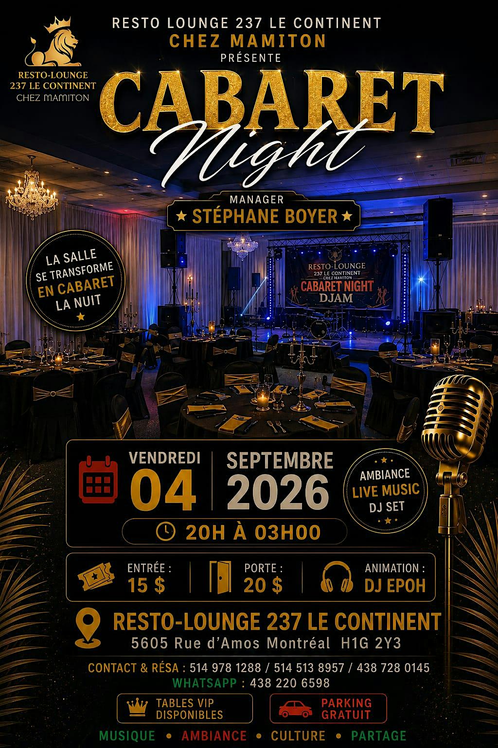 Cabaret Night Jam