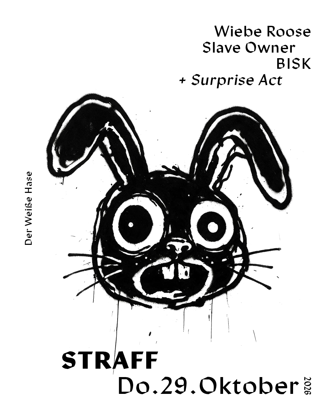 STRAFF / Thursday Techno / 5€ until 1 AM ( with Ticket )