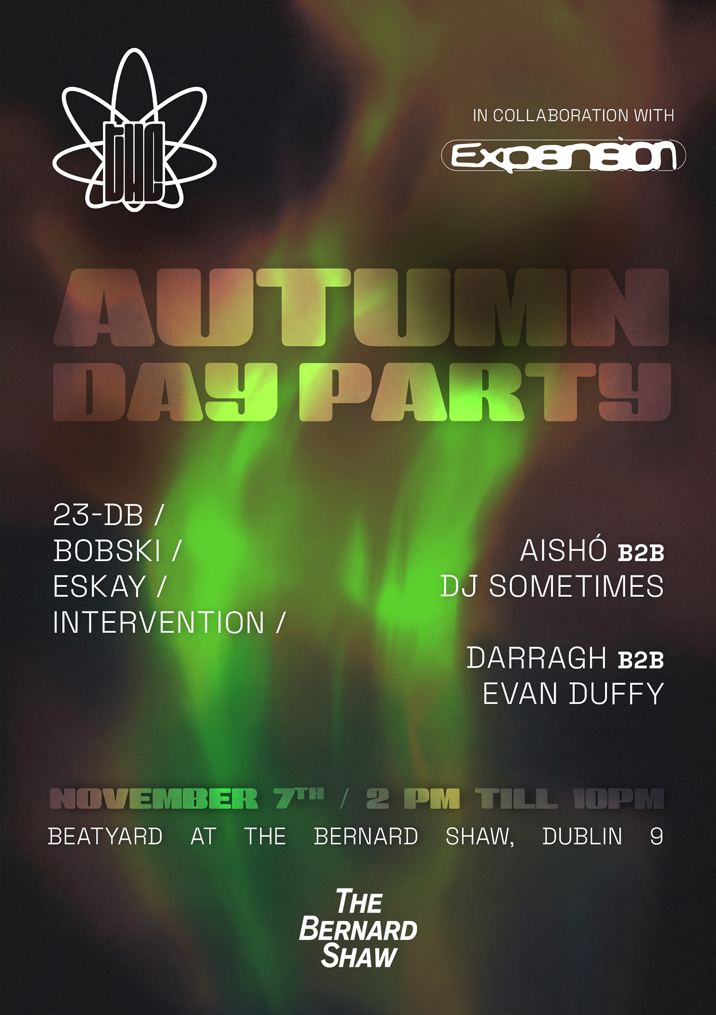 THC DJs x Expansion: Autumn Day Party