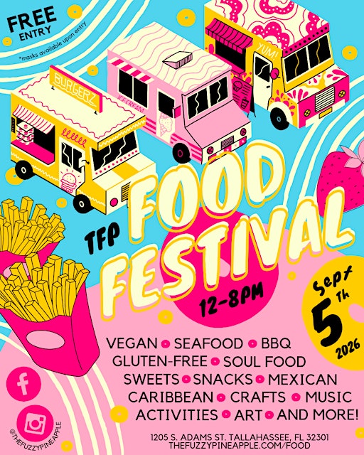 TFP Food Festival - Shop Local Shop Small Tallahassee Market Food Trucks