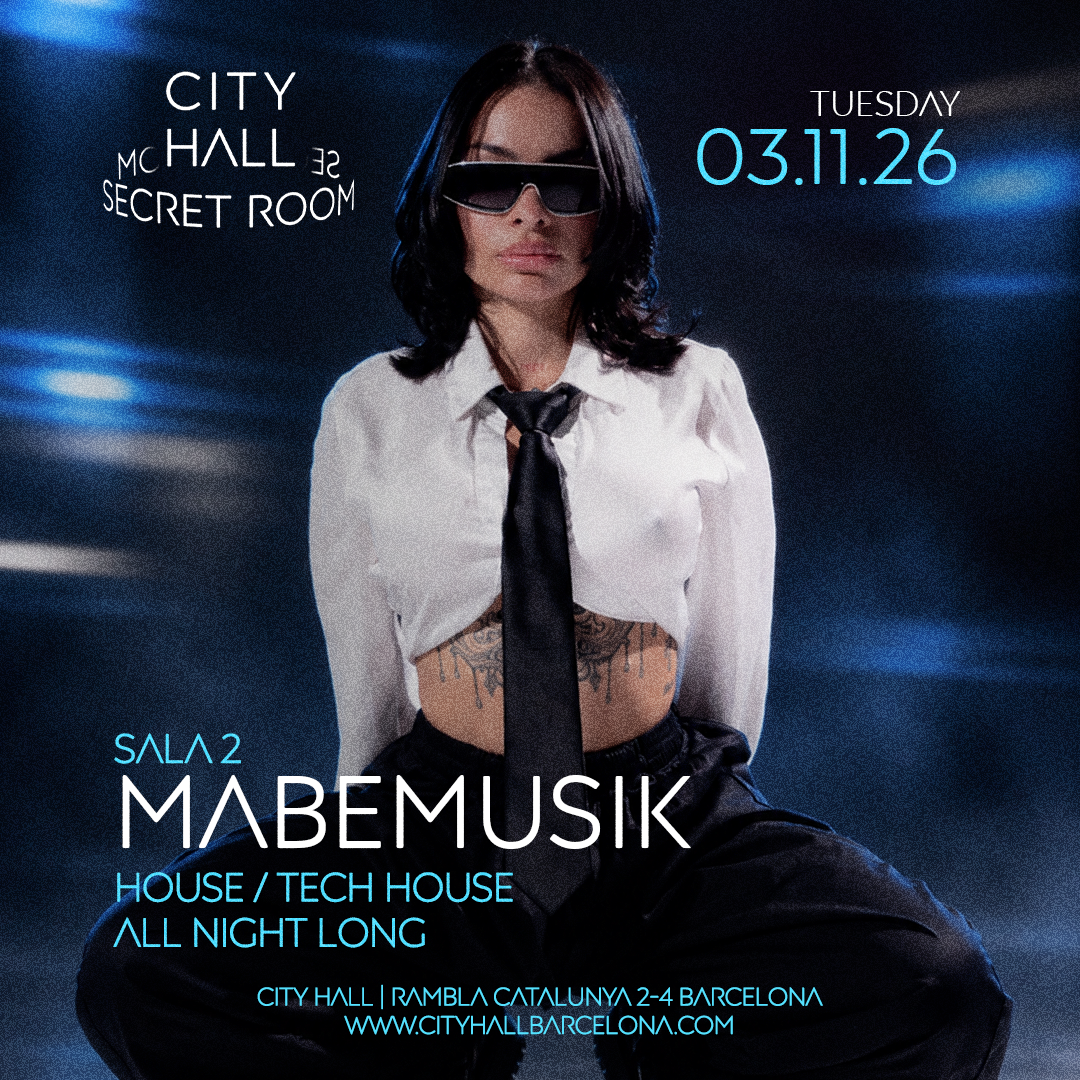 MARTES l DJ MABEMUSIK l SECRET ROOM l HOUSE / TECH HOUSE ALL NIGHT LONG