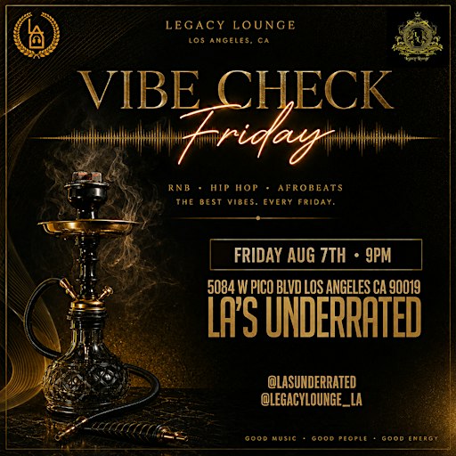 VIBE CHECK FRIDAY