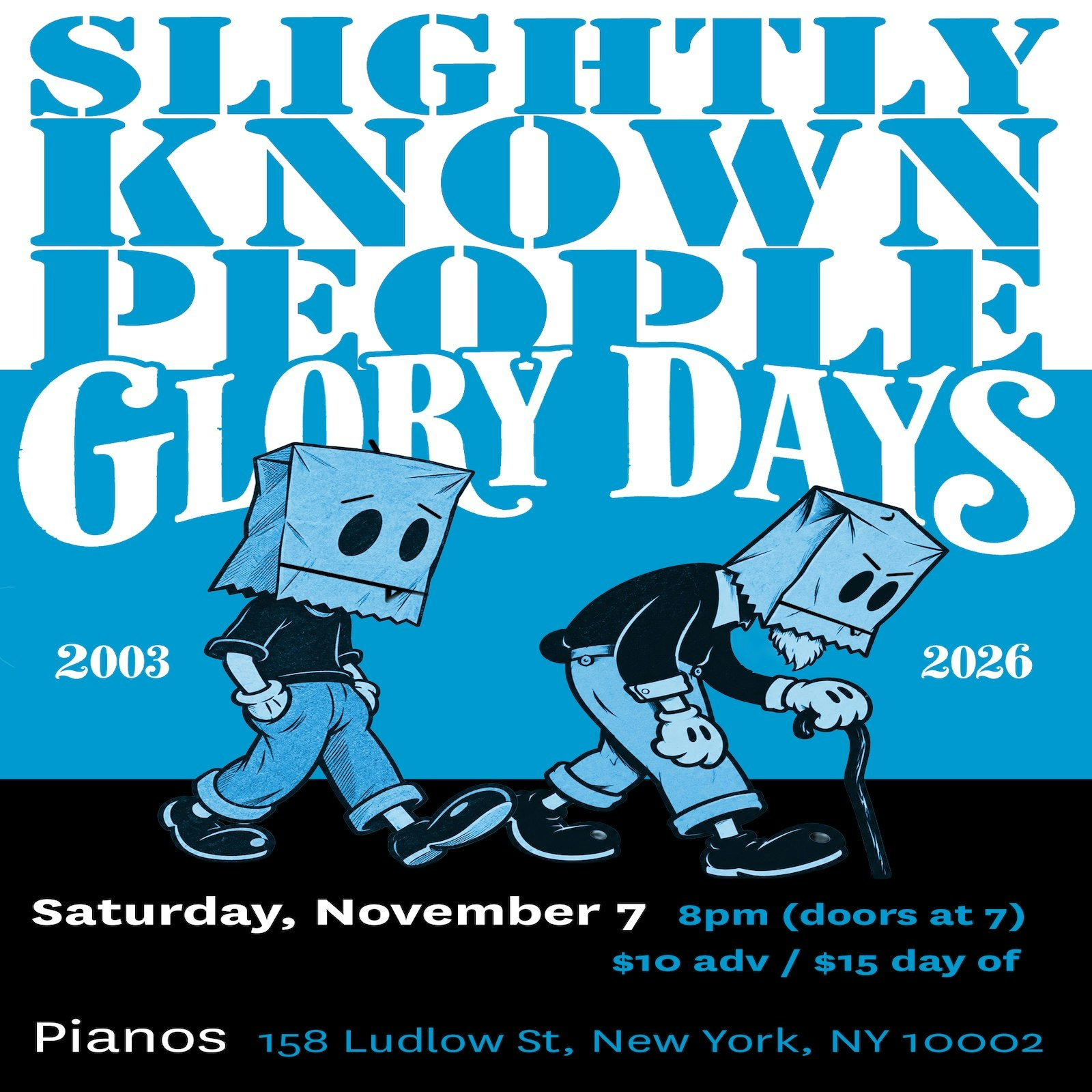 Glory Days with Slightly Known People