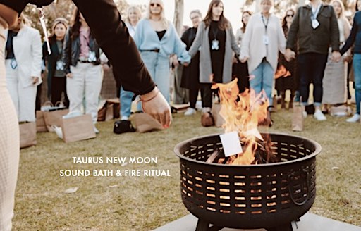 Sound Healing- Full Moon in Taurus Sound Bath & Fire Ritual