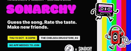 Yinyang Events x Sonarchy | Solo Meets Social | Make New Friends