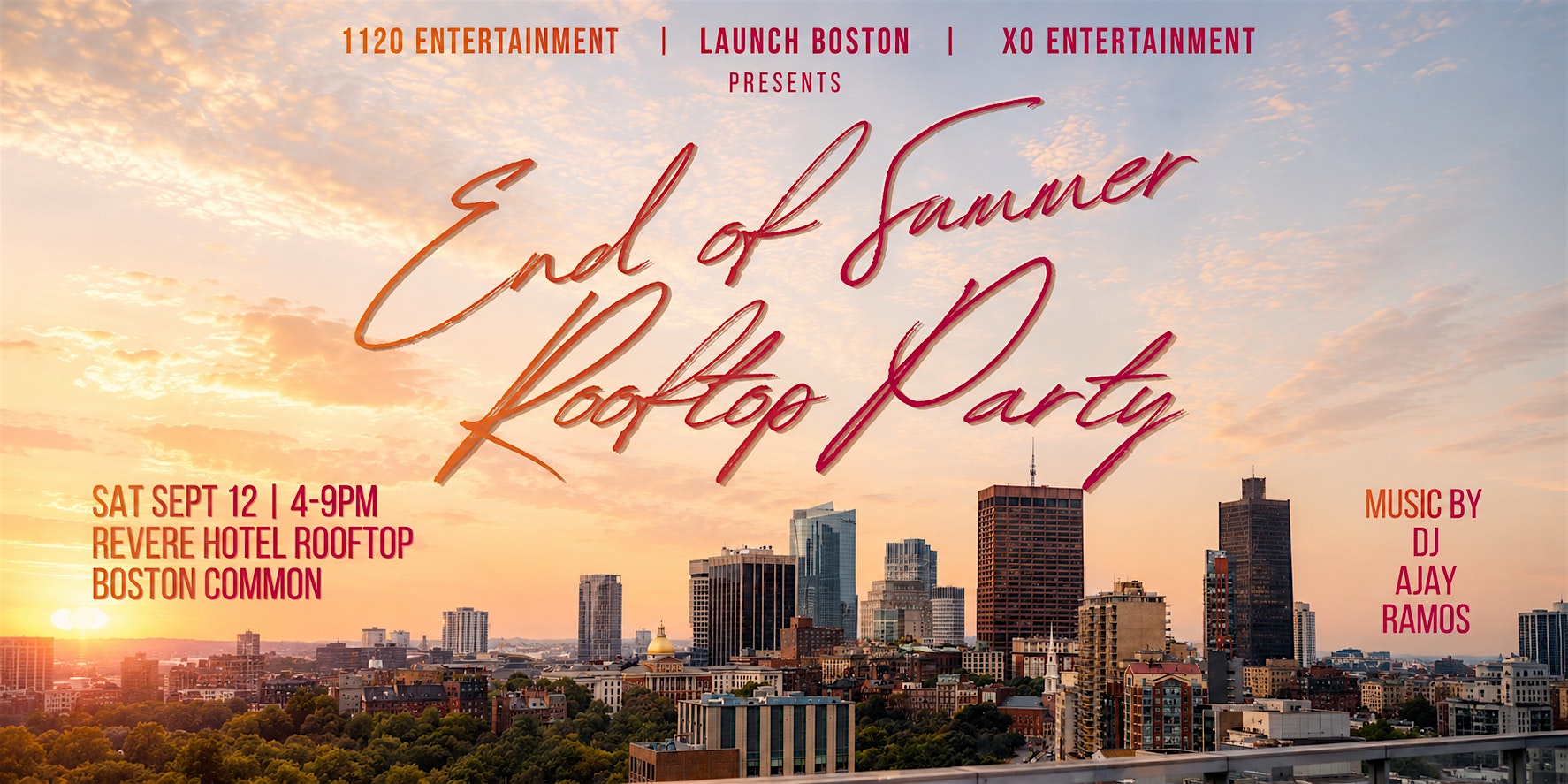 End of Summer - Rooftop Day Party - Revere Hotel