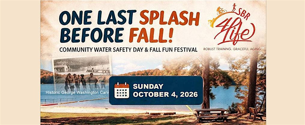 One Last Splash Before Fall- Water Safety Festival