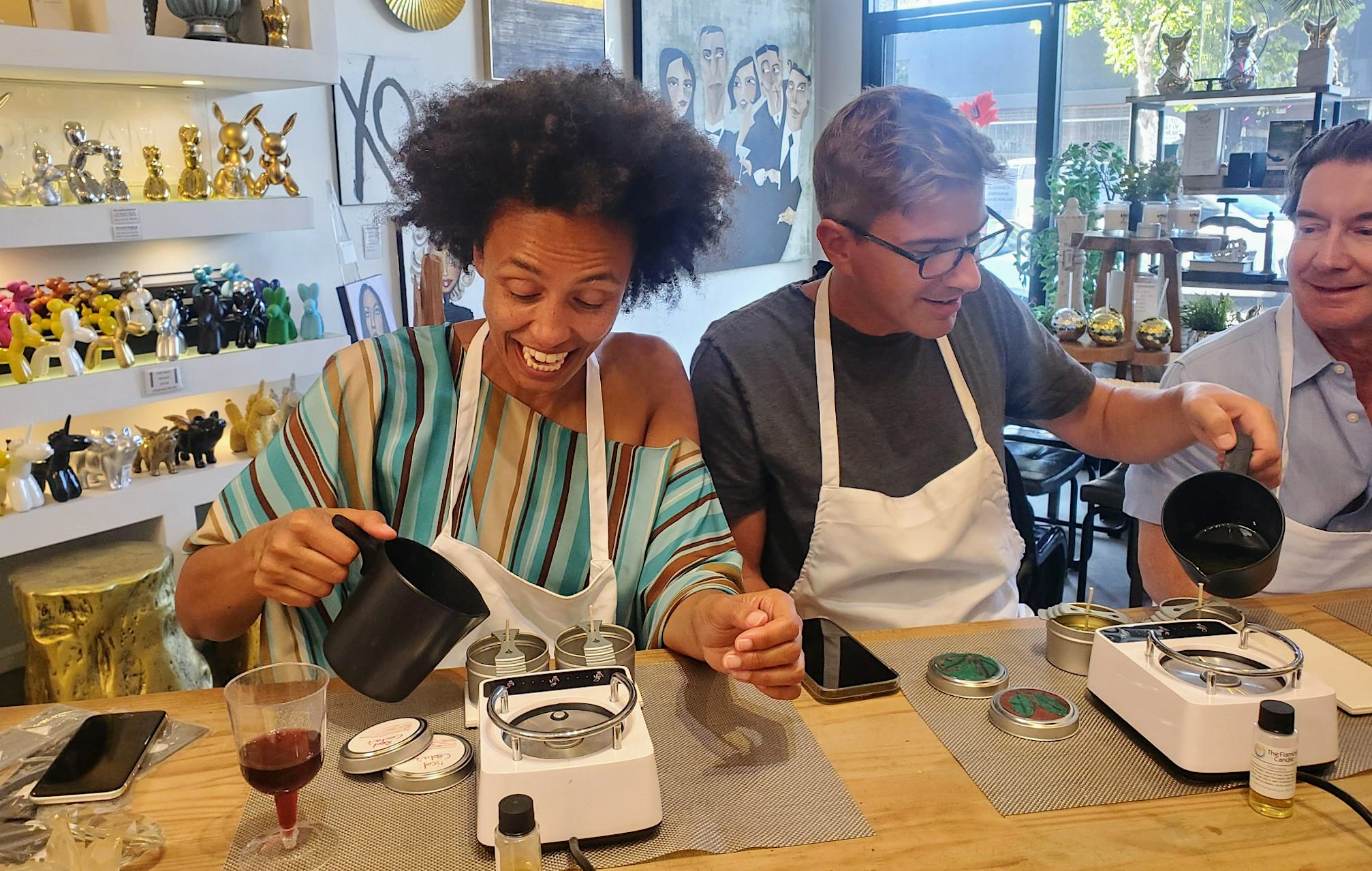 Melrose Sip & Pour Candle Making Workshop