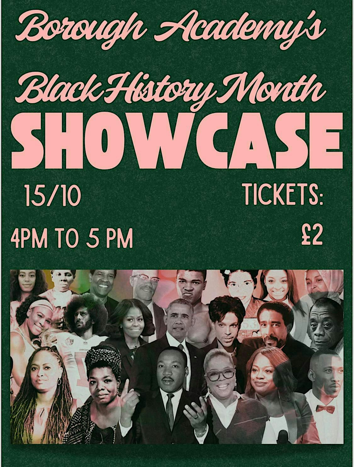 Borough's Black History Month Showcase