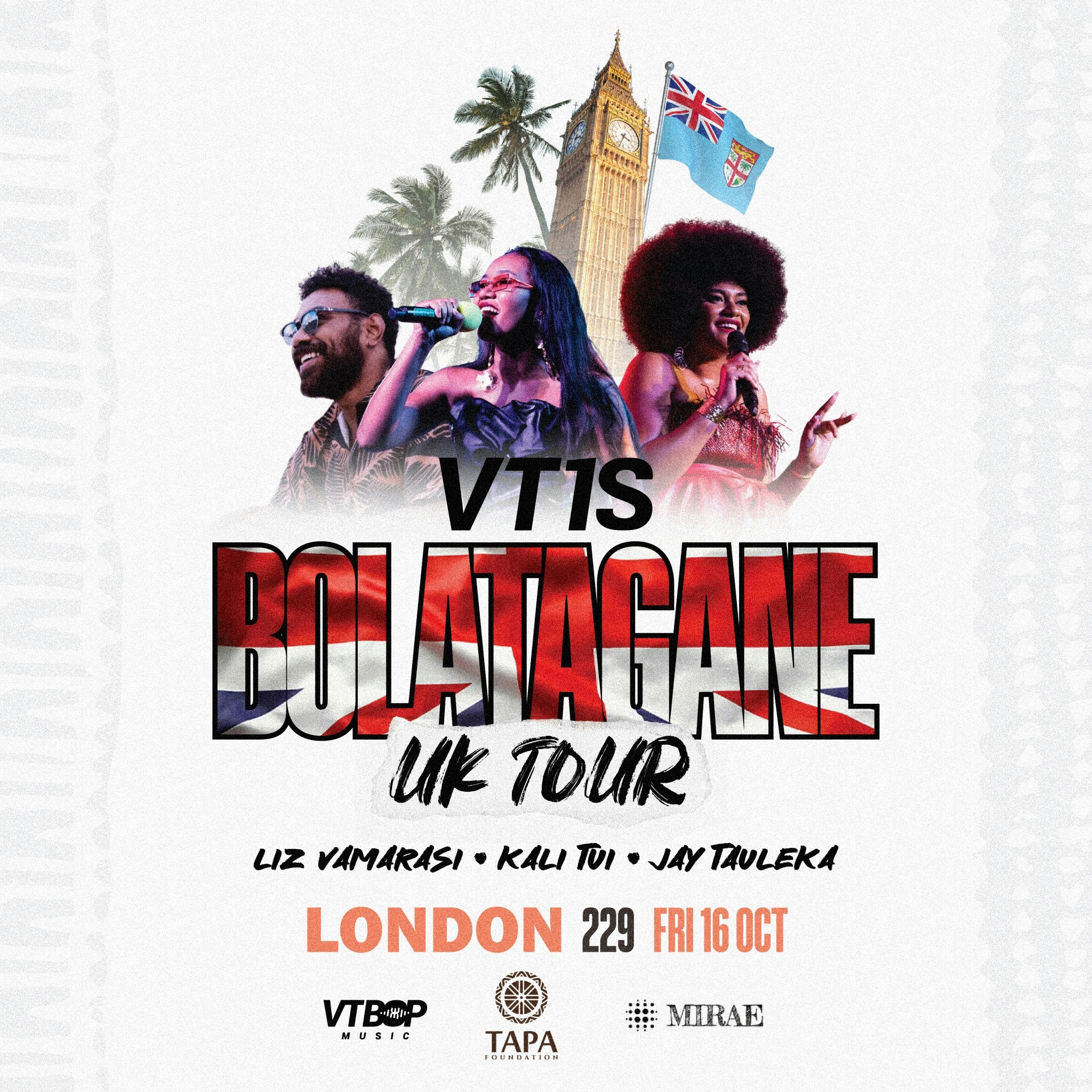 VT1S Bolatagane (UK) Tour