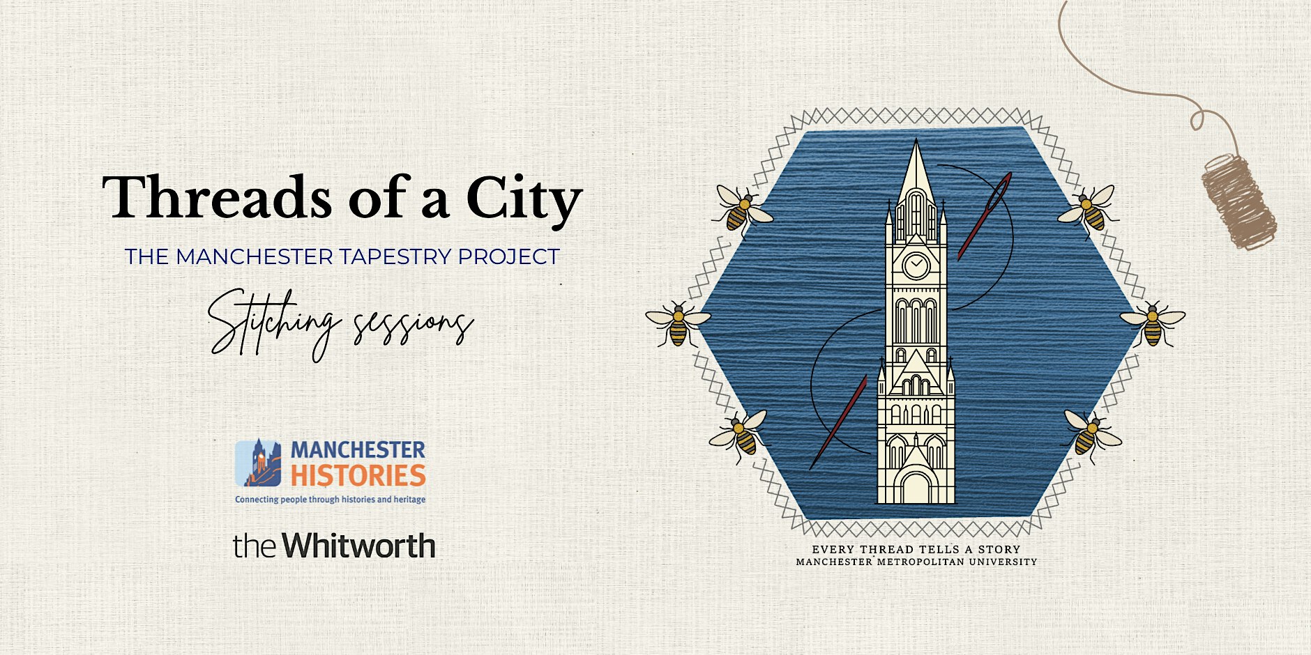Threads of a City - Whitworth Art Gallery Stitching Sessions