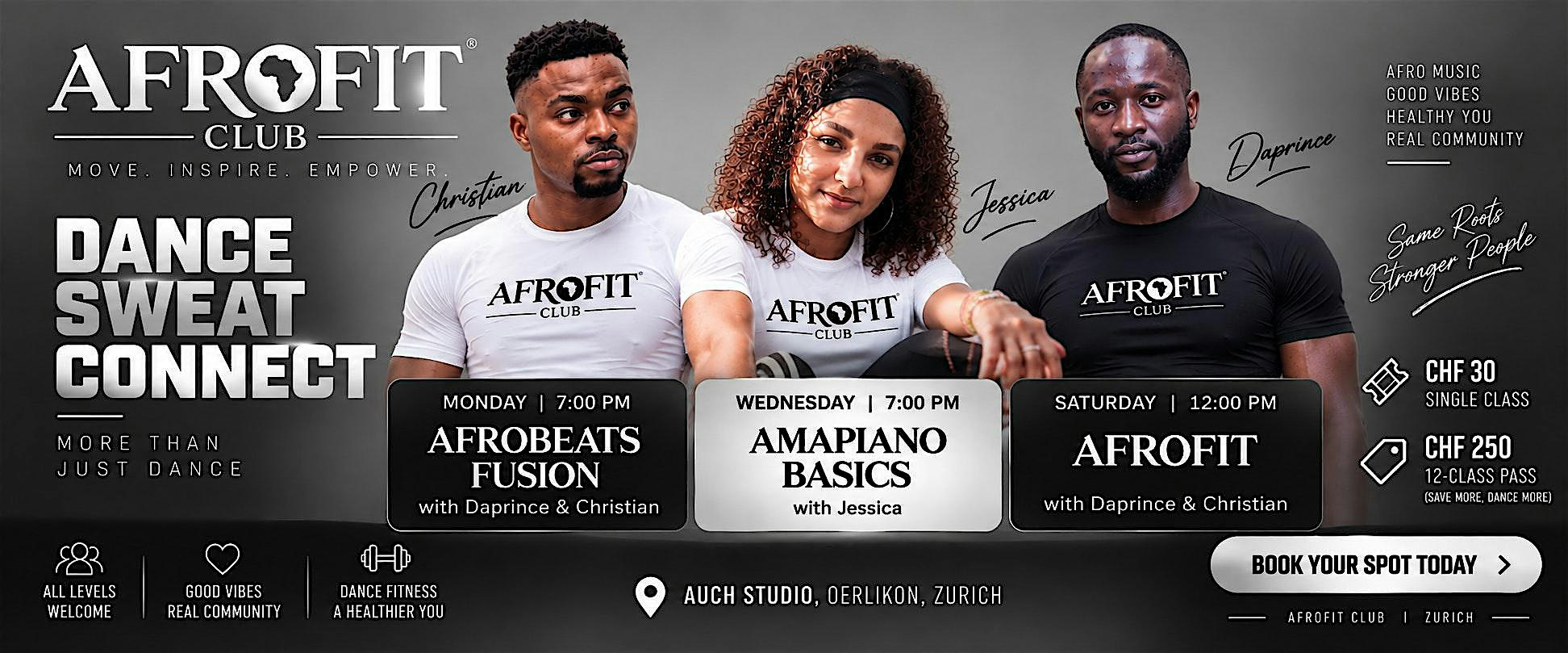 Afro Dance & Fitness Weekend Zurich | Afrobeats, Amapiano & AfroFit