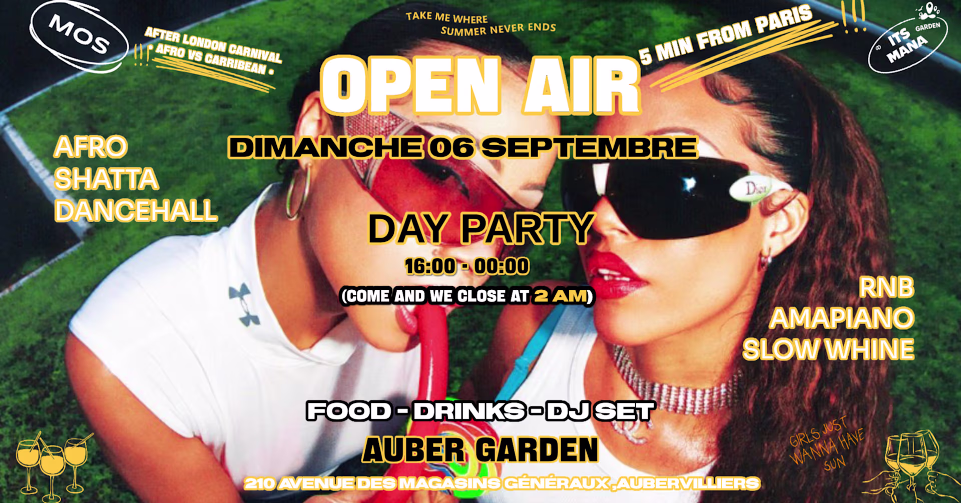 Big Openair - Itsmana X Le.Mos X Oneniners•Afro Vs Caribbean