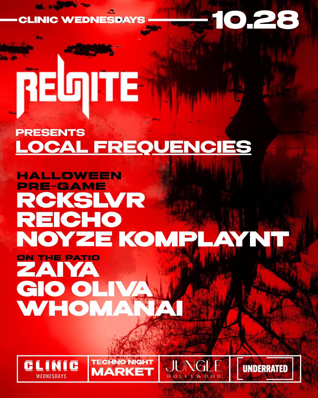 CLINIC WEDNESDAYS × REUNITE HALLOWEEN