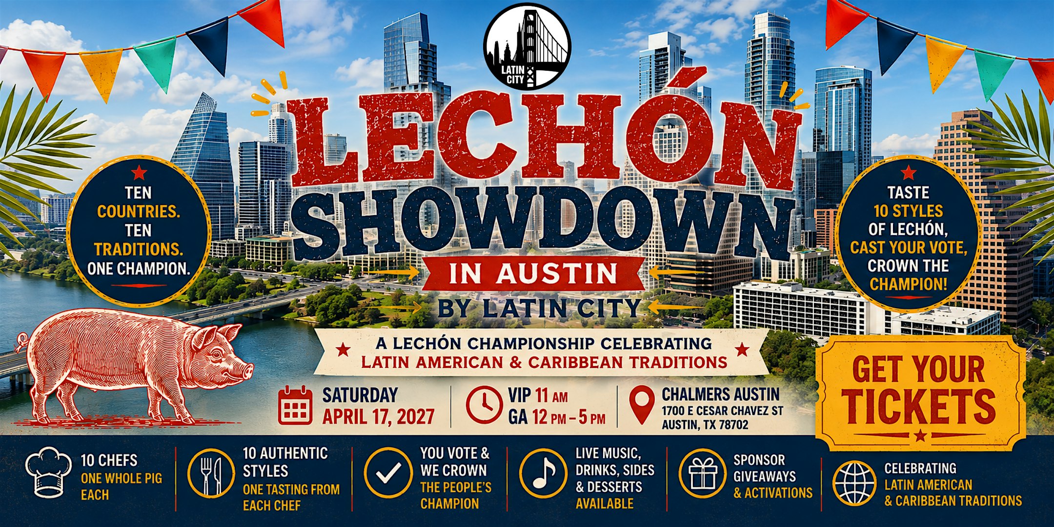 Lechón Showdown in Austin by Latin City