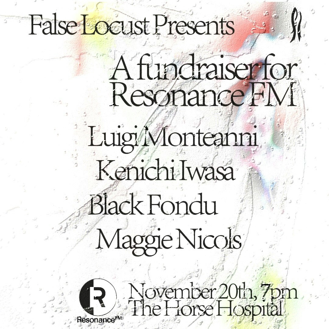 False Locust - a Resonance Fundraiser