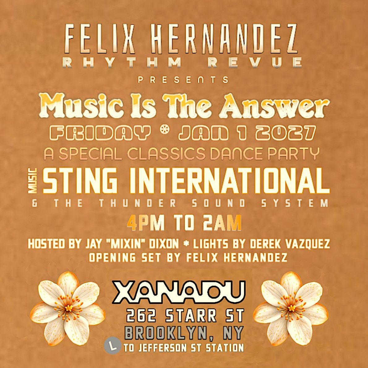 MUSIC IS THE ANSWER (club)