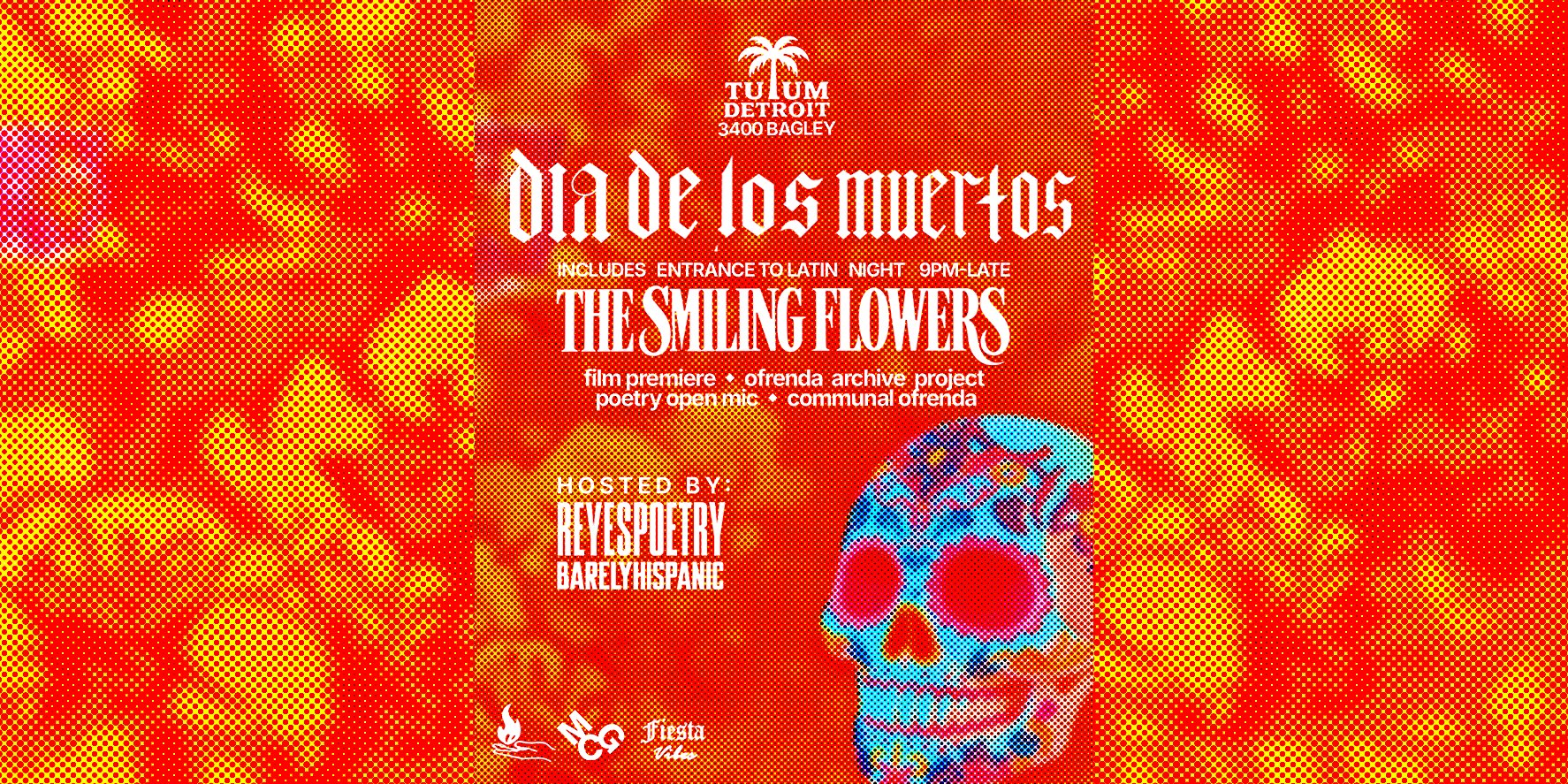 Día de los Muertos Celebration Mexican Town Detroit: THE SMILING FLOWERS