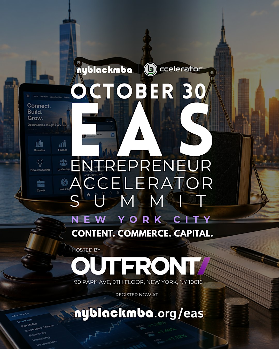 EAS: Entrepreneur Accelerator Summit presented by NYBLACKMBA +  bccelerator