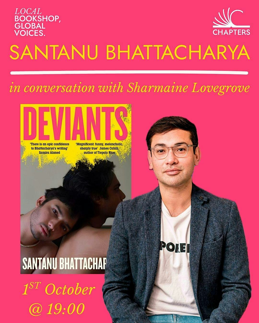 Santanu Bhattacharya at Chapters Berlin