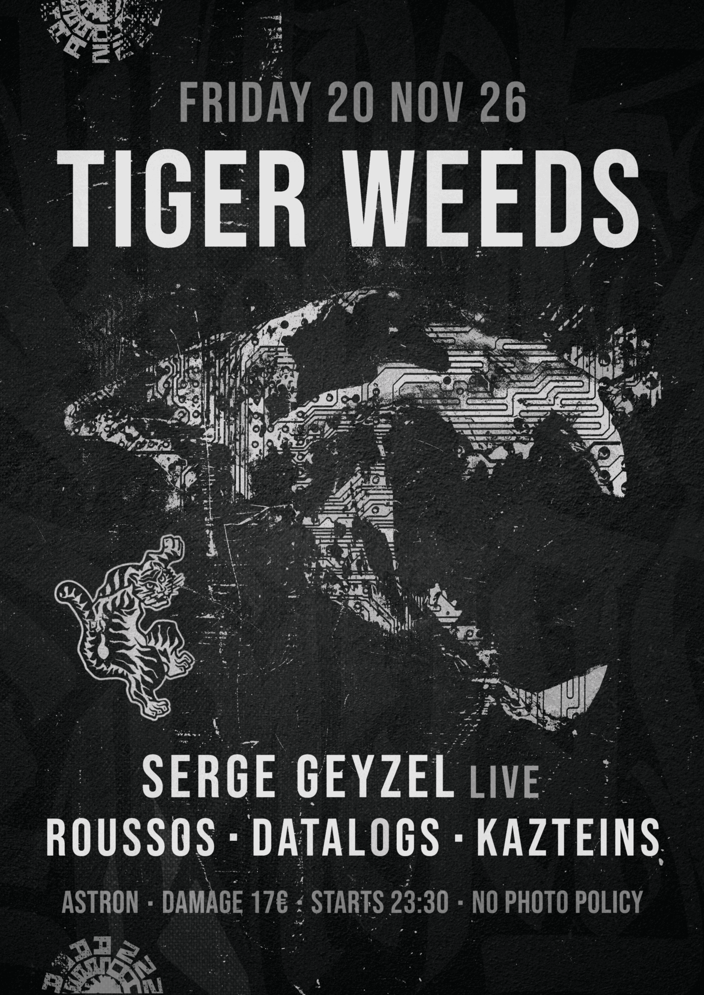 Tiger Weeds with Serge Geyzel (Live)