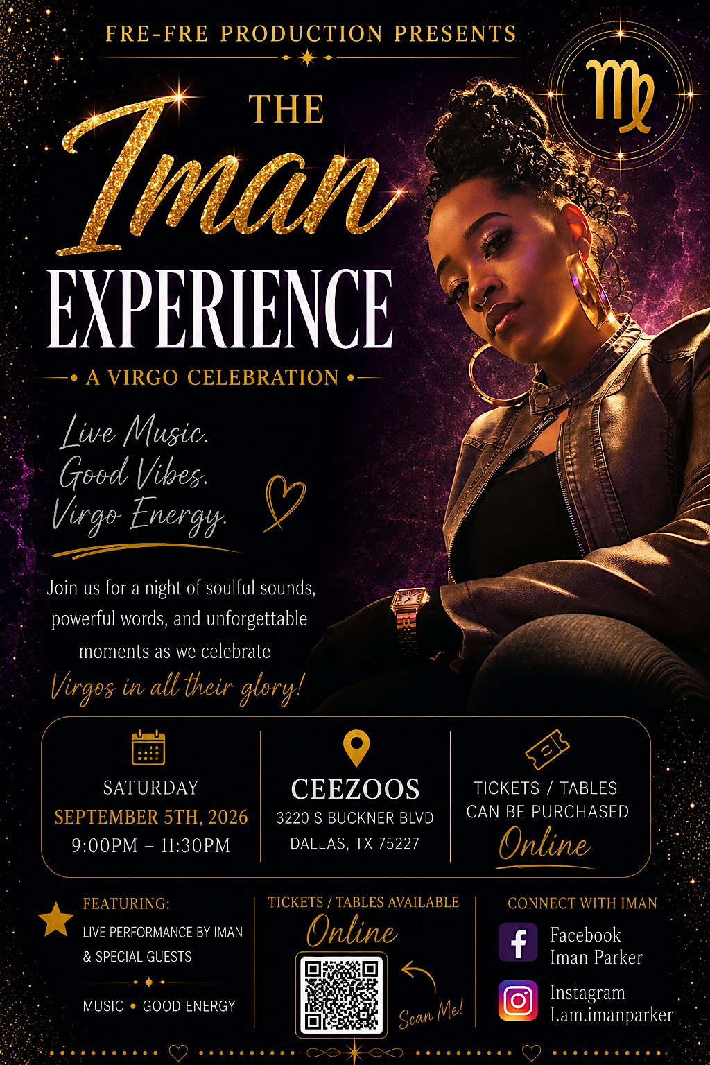 Iman Experience ~ A Virgo Celebration ~