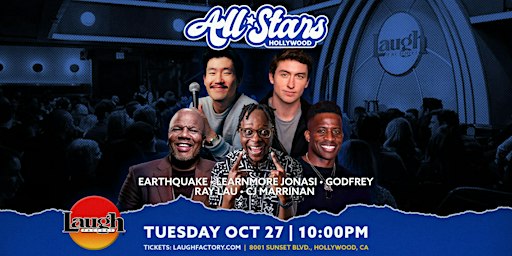 Tuesday All-Star Comedy 10:00PM