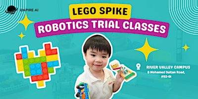 Coding School for Kids Near Me: Lego Robotics Trial Classes (Ages 4 -12)