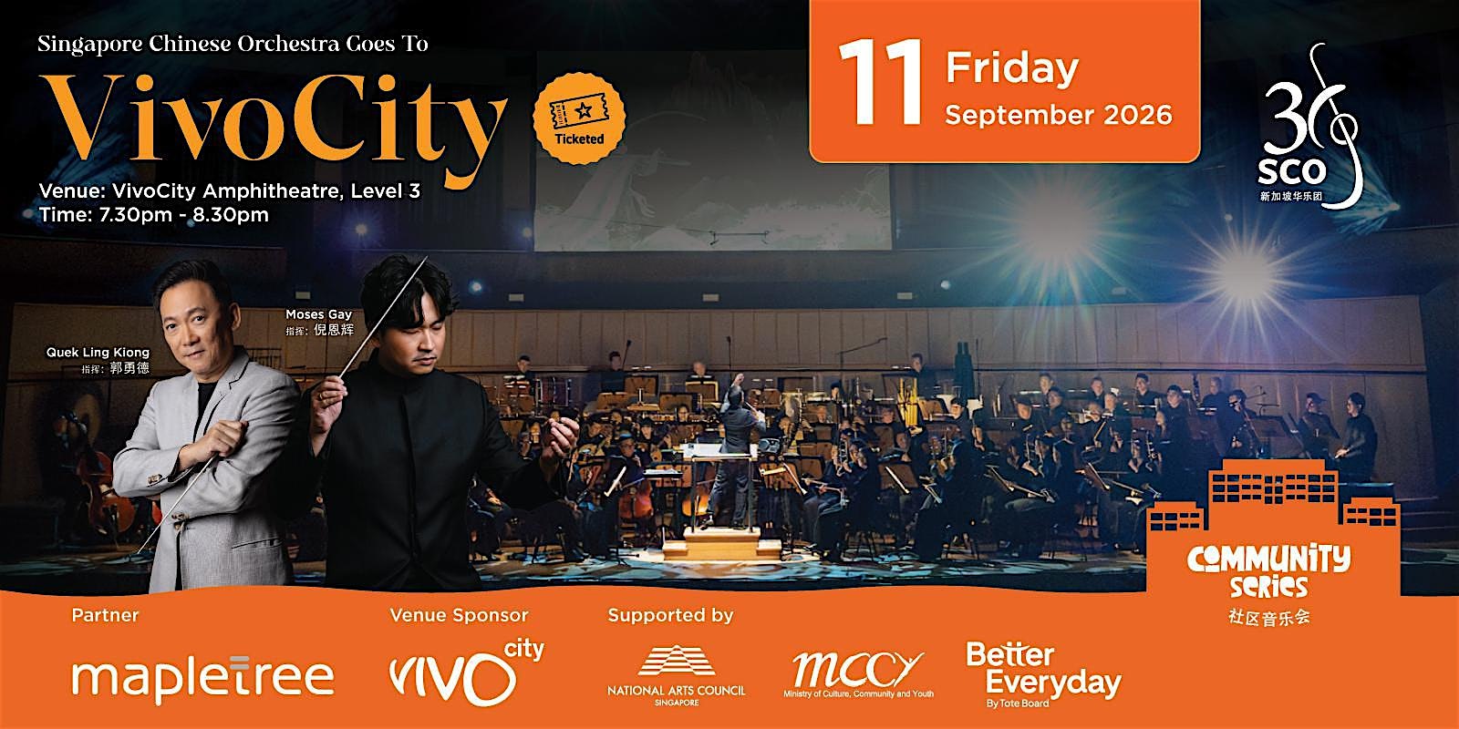 SCO Goes to VivoCity (11 Sep 2026)