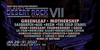 Planet Desert Rock Weekend VII - January 28- 31, 2027