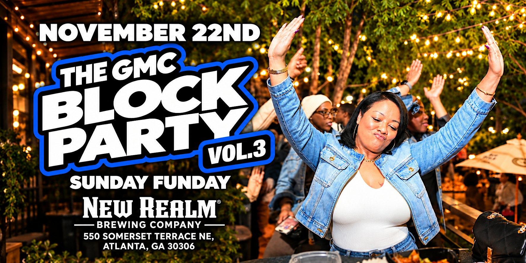 THE GMC BLOCK PARTY Vol.3 at NEW REALM BREWERY