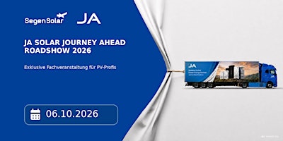 Journey Ahead: JA Roadshow 2026 zu Gast bei SegenSolar in Köln