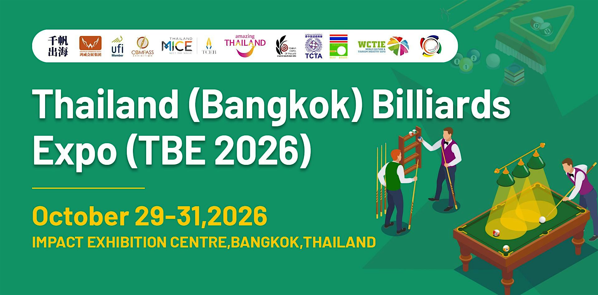 Thailand Billiards Expo (TBE 2026)